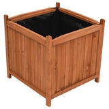 jardiniere bois structure robuste elegante set 2 pcs 2 | jardinna