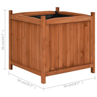 jardiniere bois structure robuste elegante set 2 pcs 5 | jardinna