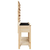 jardiniere bois treillis beige moderne durable 6 | jardinna
