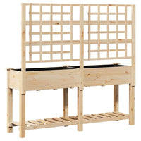 jardiniere bois treillis beige moderne durable 7 | jardinna