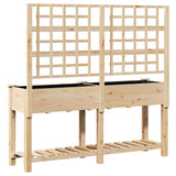 jardiniere bois treillis beige moderne durable 7 | jardinna