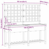 jardiniere bois treillis beige moderne durable 9 | jardinna