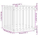 jardiniere cache pot bois exterieur multi tailles coloris 9 | jardinna