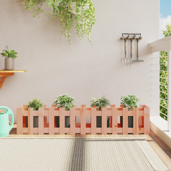 jardiniere cache pot bois exterieur multi tailles coloris douglas naturel 150 x 30 x 30 cm 1 | jardinna