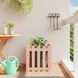 jardiniere cache pot bois exterieur multi tailles coloris douglas naturel 50 x 50 x 50 cm 1 | jardinna
