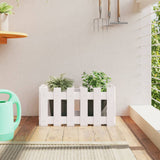 jardiniere cache pot bois exterieur multi tailles coloris pin blanc 60 x 30 x 30 cm 1 | jardinna