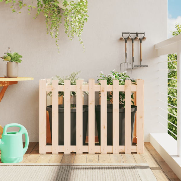 jardiniere cache pot bois exterieur multi tailles coloris pin naturel 100 x 50 x 70 cm 1 | jardinna