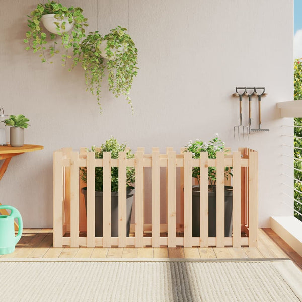 jardiniere cache pot bois exterieur multi tailles coloris pin naturel 150 x 50 x 70 cm 1 | jardinna
