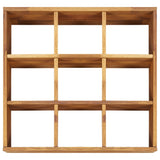 jardiniere carree 60x60 cm bois dacacia massif 3 07qa | jardinna