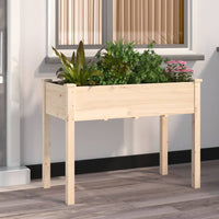 jardiniere haute bois sapin doublure 11 | jardinna