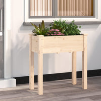 jardiniere haute bois sapin doublure 13 | jardinna