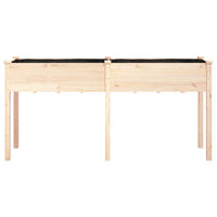 jardiniere haute bois sapin doublure 5 | jardinna