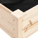 jardiniere haute bois sapin doublure 8 | jardinna