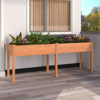 jardiniere haute bois sapin doublure marron 203 x 53 x 76 cm 1 | jardinna