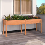 jardiniere haute bois sapin doublure marron 203 x 53 x 76 cm 1 | jardinna
