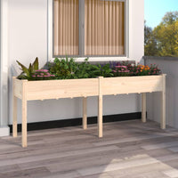 jardiniere haute bois sapin doublure naturel 203 x 53 x 76 cm 1 | jardinna