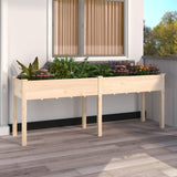 jardiniere haute bois sapin doublure naturel 203 x 53 x 76 cm 1 | jardinna