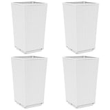 jardiniere haute plastique aspect tresse moderne set 2 4 pcs 2 | jardinna