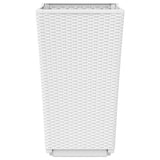 jardiniere haute plastique aspect tresse moderne set 2 4 pcs 6 | jardinna