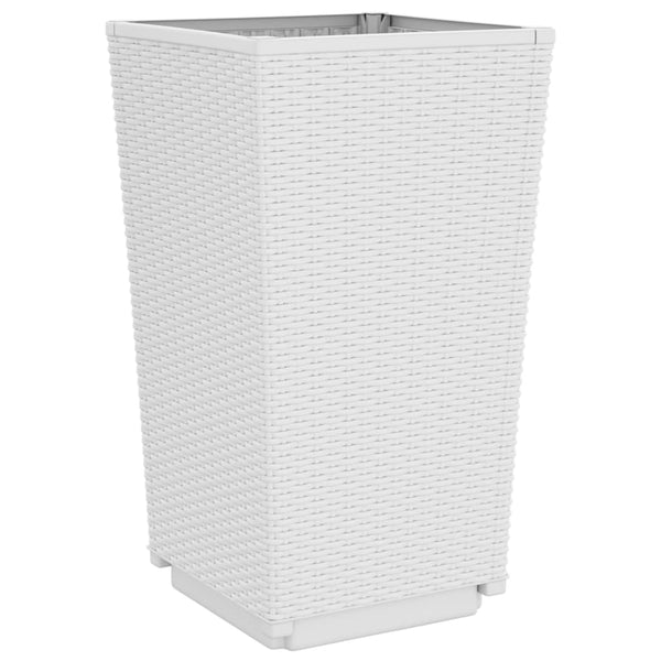 jardiniere haute plastique aspect tresse moderne set 2 4 pcs 7 | jardinna