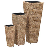 jardiniere jacinthe deau set 3 pcs marron 1 | jardinna