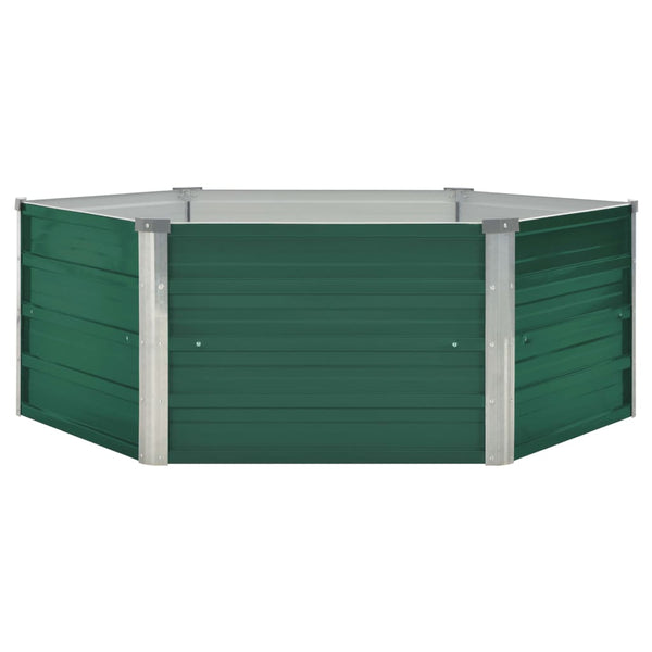 jardiniere jardin acier galvanise hexagonale renforts 2 | jardinna