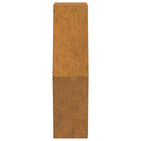jardiniere murale exterieur acier corten rustique 7 | jardinna