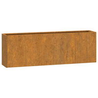 jardiniere murale exterieur acier corten rustique set 2 pcs 5 | jardinna
