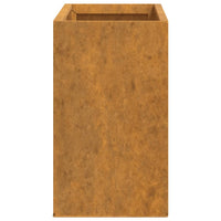 jardiniere murale exterieur acier corten rustique set 2 pcs 7 | jardinna