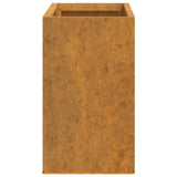 jardiniere murale exterieur acier corten rustique set 2 pcs 7 | jardinna