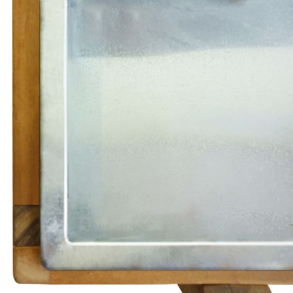 jardiniere pied bois dacacia etagere 5 | jardinna