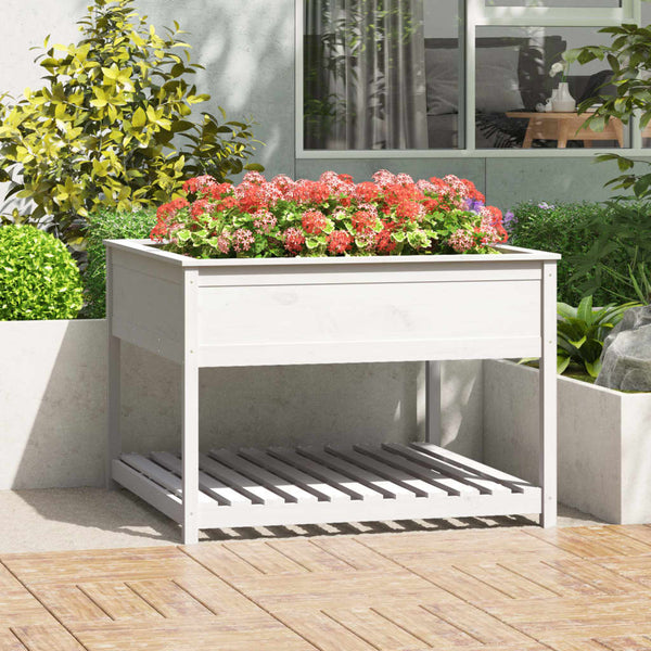 jardiniere pied bois etagere blanc 111 x 111 x 81 cm 1 | jardinna