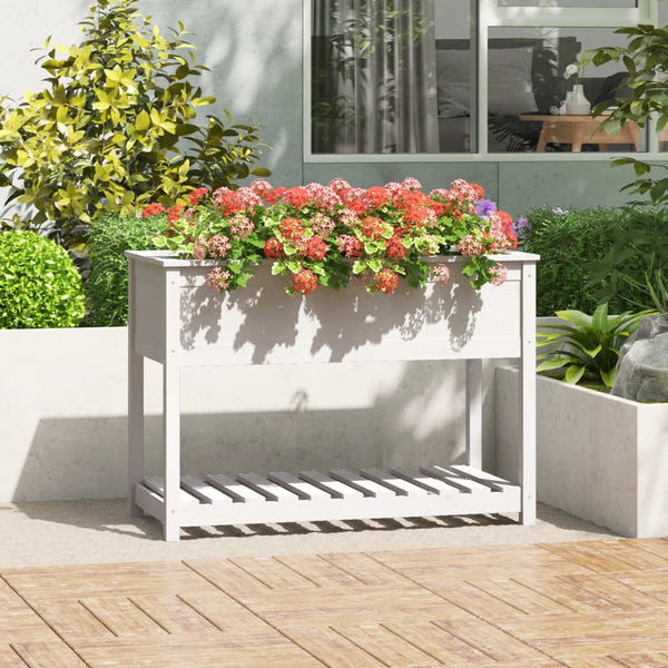 jardiniere pied bois etagere blanc 111 x 54 x 81 cm 1 | jardinna