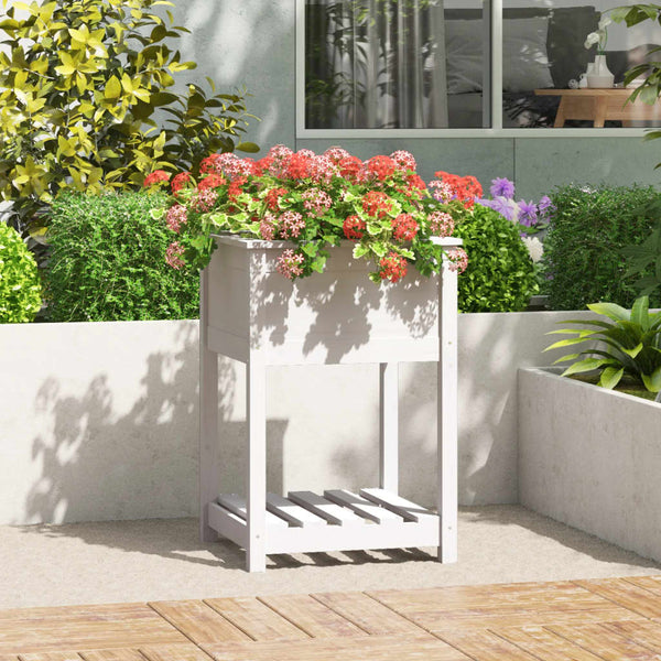 jardiniere pied bois etagere blanc 55 x 54 x 81 cm 1 | jardinna