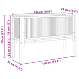 jardiniere pied drainage bambou plusieurs tailles 12 | jardinna