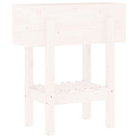 jardiniere pied etagere bois pin massif 2 | jardinna