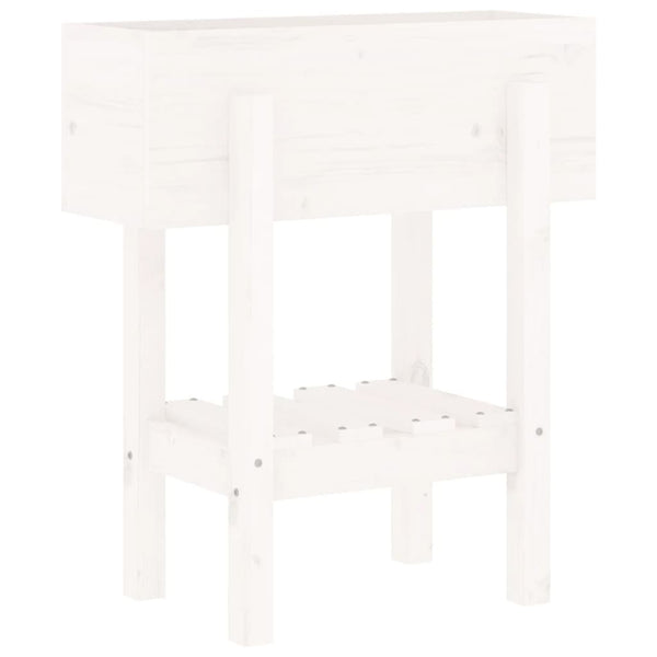 jardiniere pied etagere bois pin massif 4 | jardinna