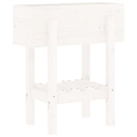 jardiniere pied etagere bois pin massif 4 | jardinna
