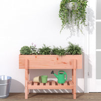 jardiniere pied etagere bois pin massif douglas naturel 101 x 30 x 69 cm 1 | jardinna