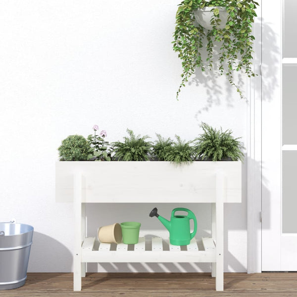 jardiniere pied etagere bois pin massif pin blanc 101 x 30 x 69 cm 1 | jardinna