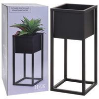jardiniere pied metal design epure elegant 2 20kg | jardinna