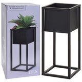 jardiniere pied metal design epure elegant 2 20kg | jardinna