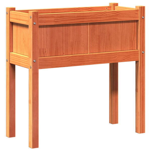 jardiniere pied rectangulaire bois massif 70 cm 7 | jardinna