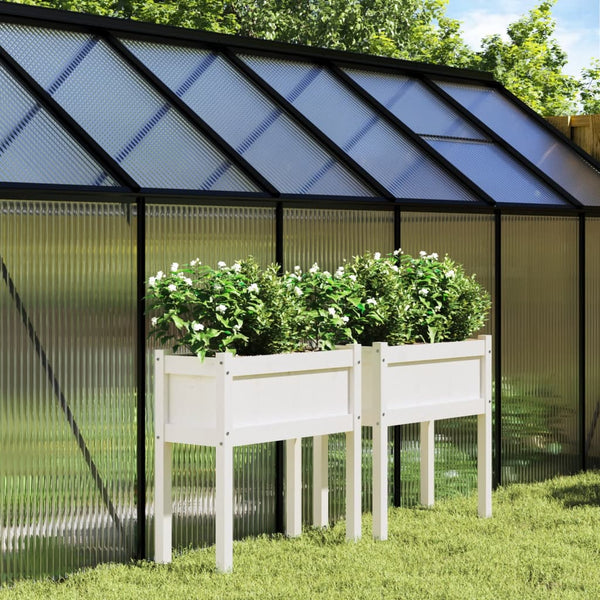 jardiniere pied rectangulaire bois massif 70 cm pin blanc 3 | jardinna