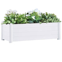 jardiniere plastique rectangulaire resistante intemperies blanc 100 x 43 x 35 cm 1 | jardinna