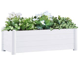 jardiniere plastique rectangulaire resistante intemperies blanc 100 x 43 x 35 cm 1 | jardinna