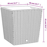 jardiniere polypropylene aspect rotin decor exterieur 7 | jardinna