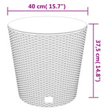 jardiniere polypropylene aspect rotin drainage 7 | jardinna