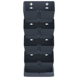 jardiniere polypropylene design vertical zigzag set 4 pcs 3 | jardinna