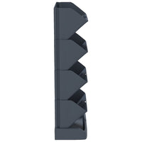jardiniere polypropylene design vertical zigzag set 4 pcs 4 | jardinna